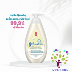 Sữa Tắm Gội Cho Bé Johnson's Baby Top-To-Toe Bath Cotton Touch Dịu Nhẹ, Dưỡng Ẩm Cho Bé