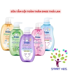 Sữa tắm gội toàn thân Dnee thơm mát cho bé chai 200/380/800ml hàng chính hãng công ty Đại Thịnh