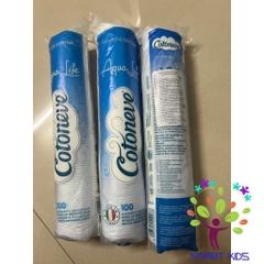 Bông Tẩy Trang Aqua life Cotoneve Nhập Khẩu Italia