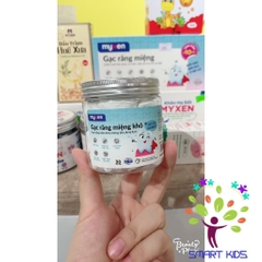 Gạc Răng Miệng Khô MYXEN Hũ Nhỏ 30c/hộp