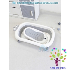 Chậu Tắm Kèm Ghế Báo Nhiệt Cao Cáp Holla HL-03239