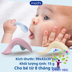 Thìa ăn dặm cho bé Amori INOCHI (Thìa Cong) dành cho bé