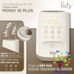 Máy hâm sữa và Lắc sữa thông minh fatz baby Mono 16 plus FB3067SJ