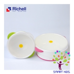 Bát Có Nắp Richell Nhật Bản Chính Hãng