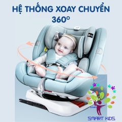 Ghế Ngồi Ô Tô Trẻ Em Doux Dx-1131 DX-1336 Quay 360 Độ Isofix