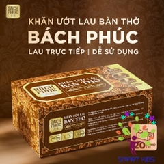 Khăn Lau Ban Thờ Bách Phúc, Khăn ướt Bao Sái Lau Ban Thờ Mùi Hương Trầm Và Hương Quế Sản Phẩm Mamamy