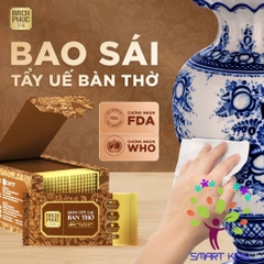 Khăn Lau Ban Thờ Bách Phúc, Khăn ướt Bao Sái Lau Ban Thờ Mùi Hương Trầm Và Hương Quế Sản Phẩm Mamamy