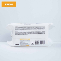Khăn Ướt Cao Cấp K-mom Vân Nổi Có Nắp Lalabebe Hàn Quốc