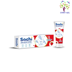 Kem đánh Răng Sachi Dạng Tuýp Giúp Làm Sạch, Ngừa Sâu Răng, Khử Mùi Hôi Miệng, An Toàn Cho Bé 60g