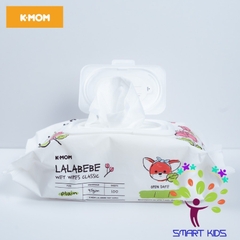 Khăn Ướt K-mom Hàn Quốc Hộp 100c Khăn Ướt Kmom Lalabebe