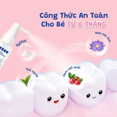 Xịt Vệ Sinh Răng Miệng Wetee Safeformula Cho Bé - Vị Ngọt, Nuốt Được Dành Cho Bé Từ 6 Tháng Tuổi