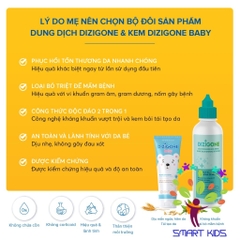 Kem Dizigone Baby Dịu Mẩn Ngứa, Ngừa Hăm Da, Bảo Vệ Và Phục Hồi Da Bé Tuýp 30g