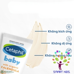 Kem Làm Dịu Và Phòng Ngừa Hăm Tã  Cetaphil Baby Calendula Diaper Cream Cho Bé 70g