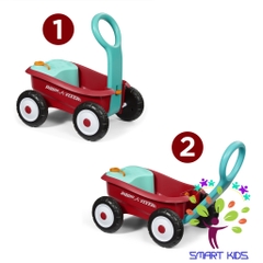 Xe đồ chơi thả bong bóng Radio Flyer Bubble Buddy Walker Wagon
