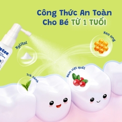 Xịt Vệ Sinh Răng Miệng Wetee Safeformula Cho Bé - Vị Ngọt, Nuốt Được Dành Cho Bé Từ 6 Tháng Tuổi