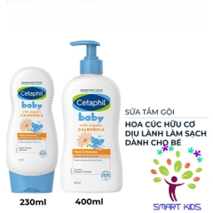 Sữa Tắm Gội Tinh Chất Hoa Cúc Hữu Cơ Cetaphil Baby Calendula