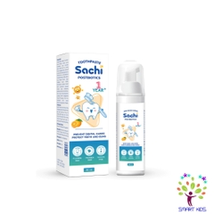 Kem đánh Răng Tạo Bọt Sachi Postbiotics Chai 80ml
