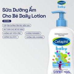 Sữa dưỡng ẩm dịu lành cho bé CETAPHIL BABY DAILY LOTION DAILY 400ML