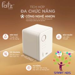 Máy Tiệt Trùng Sấy Khô Khử Mùi UVC-LED Công Nghệ Anion E-KING 7 Fatz Baby FB4732VN