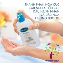 Sữa Dưỡng Ẩm Hoa Cúc Hữu Cơ Cetaphil Baby Calendula Dịu Lành Cho Bé 400ml