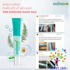Kem Bôi Da Dizigone Nano Bạc - Kháng Khuẩn, Lành Vết Thương, Tái Tạo Da, Ngăn Ngừa Sẹo 25g