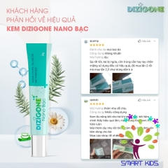 Kem Bôi Da Dizigone Nano Bạc - Kháng Khuẩn, Lành Vết Thương, Tái Tạo Da, Ngăn Ngừa Sẹo 25g