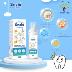Kem đánh Răng Tạo Bọt Sachi Postbiotics Chai 80ml