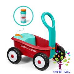 Xe đồ chơi thả bong bóng Radio Flyer Bubble Buddy Walker Wagon