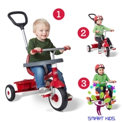Xe đạp ba bánh trẻ em Radio Flyer 3-in-1 Stroll ‘N Trike