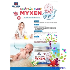 Muối Tắm em bé MYXEN