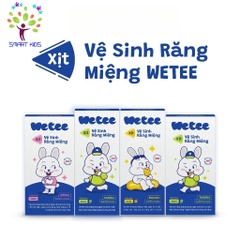 Xịt Vệ Sinh Răng Miệng Wetee Safeformula Cho Bé - Vị Ngọt, Nuốt Được Dành Cho Bé Từ 6 Tháng Tuổi