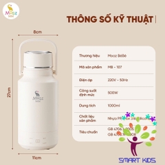 Bình đun nước du lịch Moaz BéBé MB-107