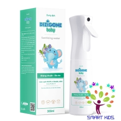 Xịt kháng khuẩn Dizigone Baby 300ml - Vệ sinh tay chân, đồ chơi, đồ dùng; phòng bệnh & bảo vệ bé