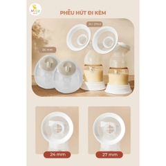 MÁY HÚT SỮA ĐIỆN ĐÔI MOAZ BÉBÉ MB-029 MB-090