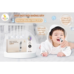 MÁY HÚT MŨI ĐIỆN TỬ MOAZ BÉBÉ MB-010 MB-095
