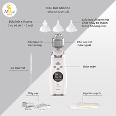 MÁY HÚT MŨI ĐIỆN TỬ MOAZ BÉBÉ MB-010 MB-095