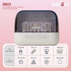 Máy úp Bình Sữa Tiệt Trùng UVC Sấy Khô Và Bảo Quản Robusto 2 Beborn SB02 SB02HB