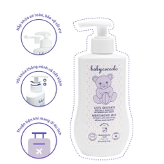Sữa dưỡng thể chiết xuất hạnh nhân BABYCOCCOLE 250ml 0M+