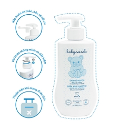 Sữa Tắm Gội Chiết Xuất Hoa Sen BABYCOCCOLE 0m+
