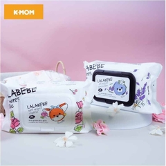 KHĂN ƯỚT CAO CẤP FIRST WET WIPES K-MOM HÀN QUỐC KHĂN ƯỚT KMOM LALABEBE