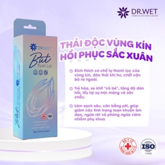 Đũa Thần Bút phụ khoa Bút Thanh Lọc Inner Gel DR.WET Giúp Cân Bằng pH, Giảm Mùi, Dưỡng Ẩm Hộp 5 Bút