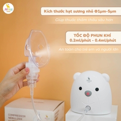 Máy Xông Khí Dung Moaz Bebe MB-051 và MB-103