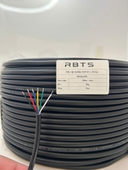 Dây cáp tín liệu 2464 6 lõi 20awg, 22awg, 24awg, 26awg, 28awg, 30awg- không lưới