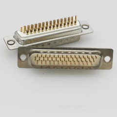 Đầu nối DB25 chân pin đực + cái - chân hàn mạ vàng
