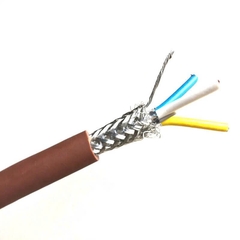 Cáp tín hiệu 3 lõi 20awg CC-Link FANC-110SBH, Dây chịu gập linh hoạt - 2 lớp chống nhiễu
