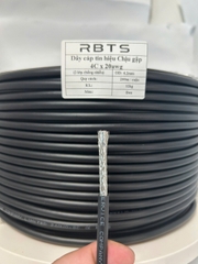 Dây cáp tín hiệu chịu gập linh hoạt High flexible 4 lõi 20awg, 22awg, 24awg, 26awg - 2 lớp chống nhiễu