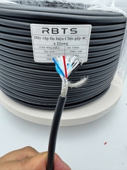 Dây cáp tín hiệu chịu gập linh hoạt High flexible 4 lõi 20awg, 22awg, 24awg, 26awg - 2 lớp chống nhiễu