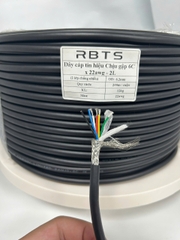 Dây cáp tín hiệu chịu gập linh hoạt High flexible 6 lõi 20awg, 22awg, 24awg - 2 lớp chống nhiễu