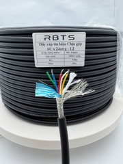 Dây cáp tín hiệu chịu gập linh hoạt High flexible 6 lõi 20awg, 22awg, 24awg - 2 lớp chống nhiễu