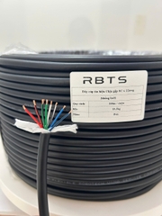 Dây cáp tín hiệu Chịu gập High flexible 8 lõi 20awg, 22awg, 24awg - Không lưới